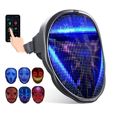 China Wholesale High Quality Cheap Wholesale Led Party Mask Full Face Halloween Party Mask Festival Party Masks High Quality 12 Hours Led Party Masks for sale