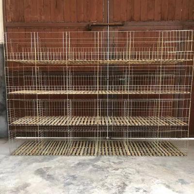 China Farms 4 Tier 6 Column Product Rabbit Cage for sale