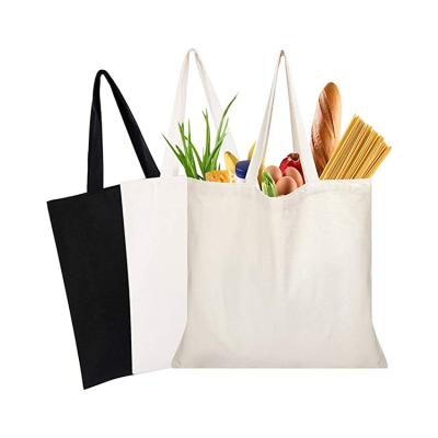 China Eco-Friendly Customize Promotional Reusable Eco-Friendly Lady Canvas Bags Collapsible Cotton Canvas Tote Bag for sale