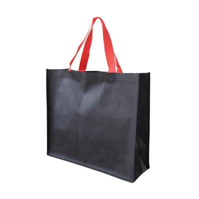 China Fashion Style Simple Eco - Friendly Durable Reusable Reusable Non Woven Packaging Packaging Shopping Bags for sale