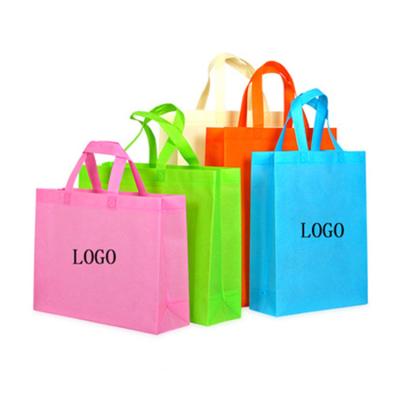 China Cheap Wholesale Eco-friendly Portable Cloth Customize Reusable Non Woven Shopping Bags for sale