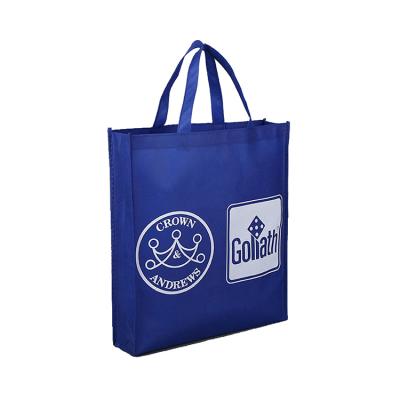 China Customized design eco-friendly printed book storage shopping tote bag high quality durable non woven logo with packaging for sale