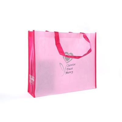 China China Eco-friendly Factory Custom Folding Laminated Bag Non Woven Reusable Shopping Bag for sale