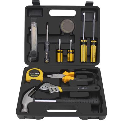 China Multi-fuction Repair Kit Set Hammer Knife Bicyle Repair Hicen Bicycle Pliers in Cloth Bag Folding Tool Kit for sale