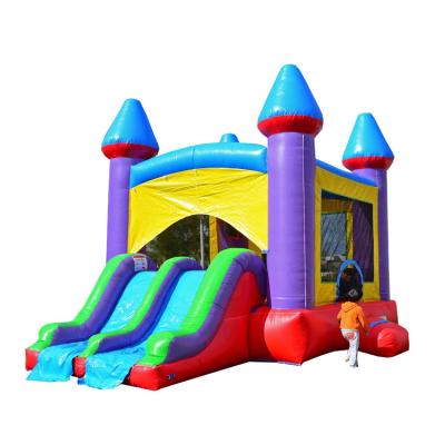 China Kids Play Center 2022 New Design Indoor Home Small Inflatable Jumping Castle Bouncer For Kids for sale