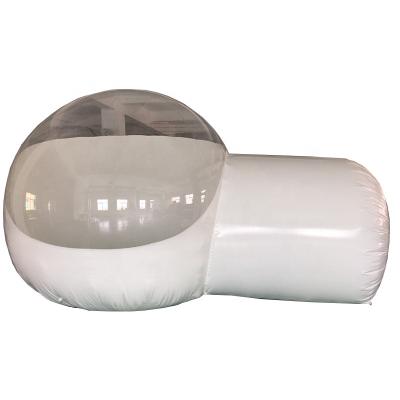 China Durable Transparent Inflatable Bubble House Outdoor Tent Ball Shape With Tunnel for sale