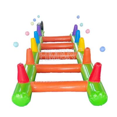 China Kids Play Multi Center Indoor And Outdoor Inflatable Games Toys For Kids Interactive Sport Game for sale