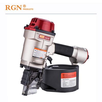 China RGN Industrial Pallet Coil Nailer Gun CN70 225~300 Pneumatic Nails for sale