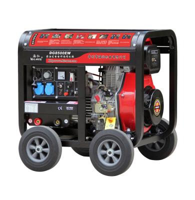 China Hot Sale 220A Welding Current Generator Diesel Welding Machine For Hotels for sale