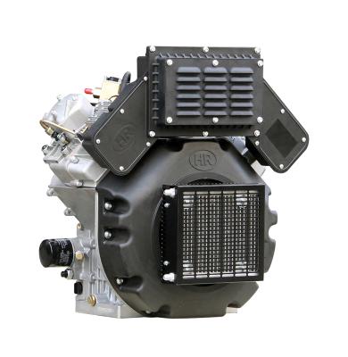 China Single cylinder 30hp diesel engine air-cooled muffler air-cooled single cylinder diesel engine for sale