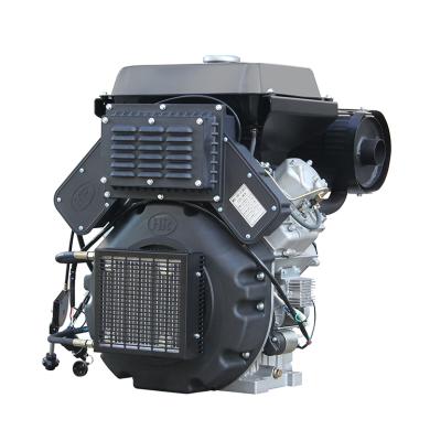 China Air Cooled 2V98FD Air Cooled Diesel Engine 35hp Diesel Engine for sale