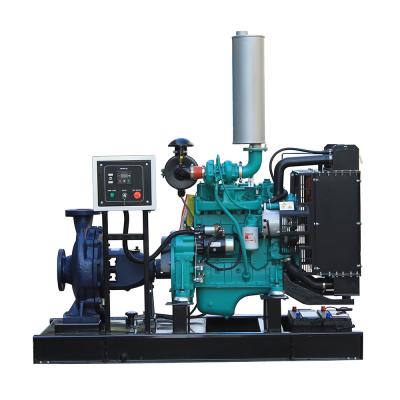 China 36KW 80L Water Cooled Diesel Engine Driven Centrifugal Water Pump Diesel Water Pump for sale