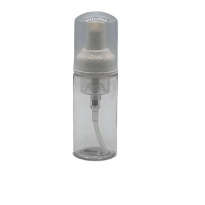 Китай Stock bottle soap pump bottle 50ml clear white blue foaming cleanser pet bottles продается