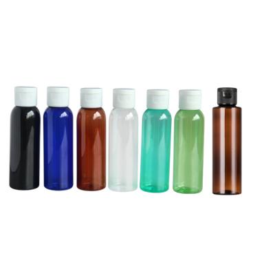 China In Stock Wholesale 100ml 120ml 150ml 250ml PET Squeeze Hand Sanitizer bottles with flip cap for sale