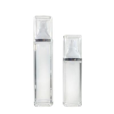 Chine Cosmetic packaging 30ml 50ml plastic Airless pump Bottle with lotion dispenser à vendre