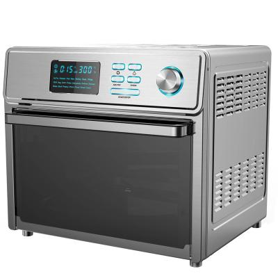 China Household 25L Digital Air Fryer Convection Oven w/Rack/Tongs/Mesh/Basket/Rotissei for sale