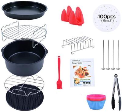 China Stocked Shiren New Air Fryer Accessories Baking And Pastry Spatulas Baking And Accessories Type Of Pastry Tools And 1 Kit Number Pastry for sale