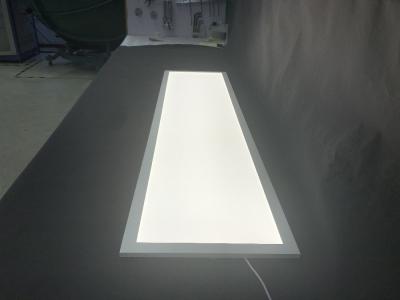 China Dimmable geführte Beleuchtung des Flachbildschirm-4800lm, hängende geführte Instrumententafel-Leuchte 1200 x 300 zu verkaufen