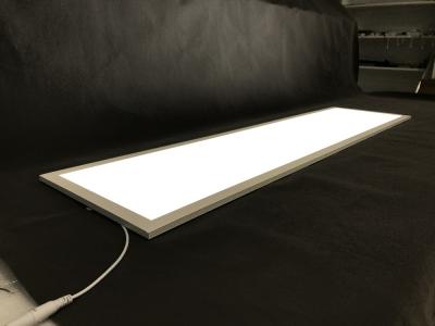 China 54 Watt Rectangle LED Panel Light Dali Push Dimmable 300 X 1200mm For School for sale