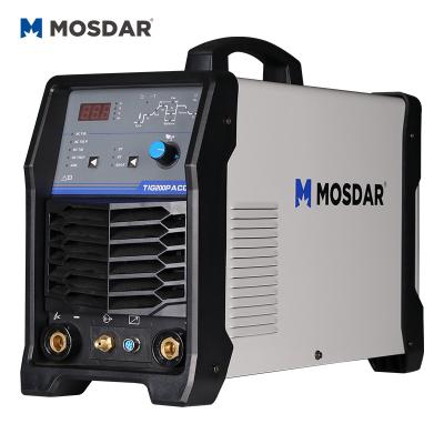 China MOSDAR TIG200P ACDC Single Phase CAT Multifunctional Portable AC DC Aluminum Welding Machine with Pulse CAT for sale