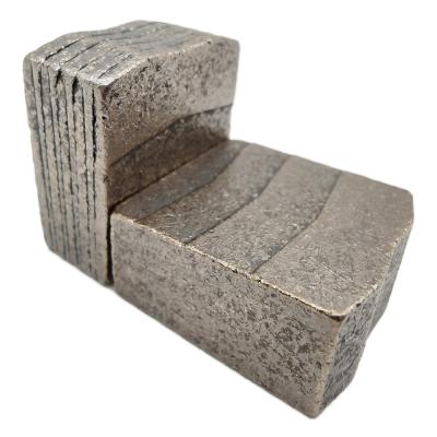 China Close Cutting Gap & Quality Stone Scrap Stable Performance Diamond Segment For Quarry With Smooth Cutting for sale