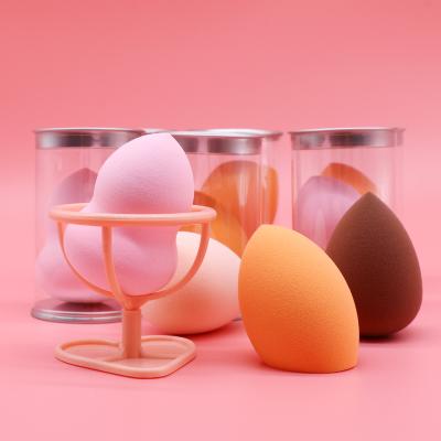 China OEM High Quality Eco-friendly Wholesale Beauty Manufacturer Facial Cleansing Egg Shape Makeup Sponge Powder Puff for sale