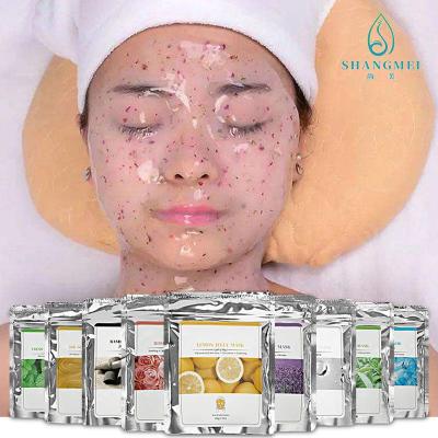 China SPA Collagen Rose Crystal Mask Powder 3.52oz Replenish Water Tighten Pores COA for sale