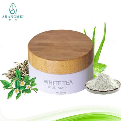 China White Tea Camellia Sinensis Facial Clay Mask 3.52oz Deep Cleansing Detoxifying for sale