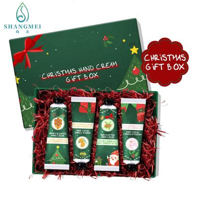 China Korean Whitening COA Moisturizing Hand Cream Christmas Gift Sets ODM 30g for sale