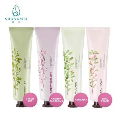 China GMPC Whitening Hand Cream Korean Green Tea OEM Anti Aging Remove Dead Skin for sale