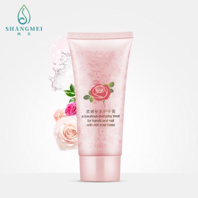 China FDA Rose Oil Ultra Moisturizing Hand Cream Soften Relieves Dryness 60g for sale