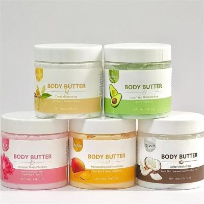 Cina Burro naturale di Shea Butter Whipped Rainbow Body della lozione del corpo dell'idratante in vendita