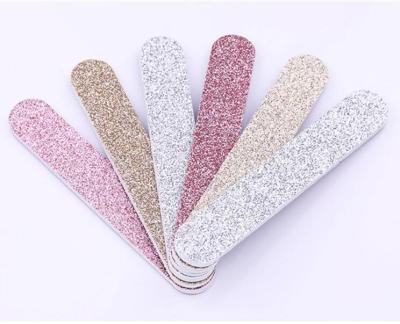 China Emery Nail File Glitter Disposable Nail File Nail Care Nail Folder Manicure Products for sale