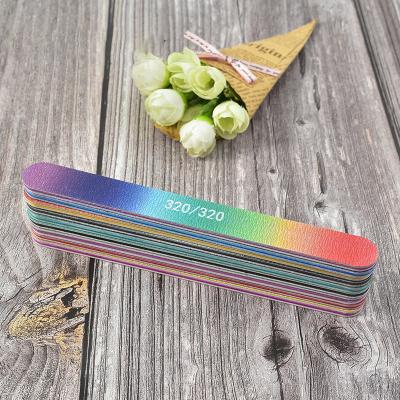 China 2021 Eco-friendly Hot Selling Personalized Portable Disposable Abrasive Emery Board Nail File Set Manicure for sale