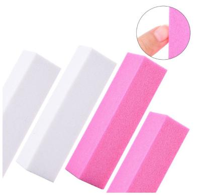 China Nail Care Buffer Block 4 Way Nail Buffer Professional White Manicure Pedicure White Nail Buffer for sale