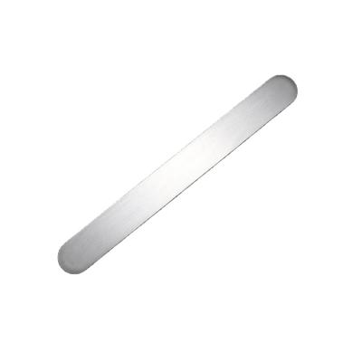 China Professional Wholesale Replaceable Self Adhesive Refillable Soft Touch Nail Care Metal Nail Folder Sandpaper Stainless Steel Stainless Steel Nail File for sale