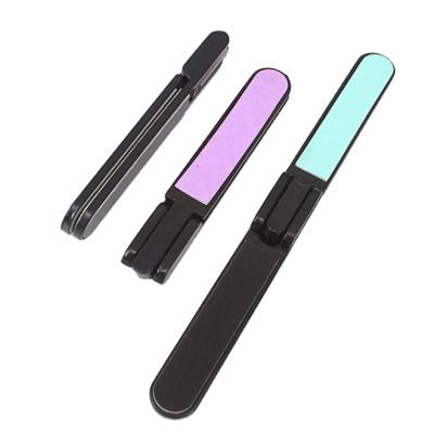 China Eco-friendly Best Selling 4 Way Buffer Folding Plastic Nail File Nail File for sale