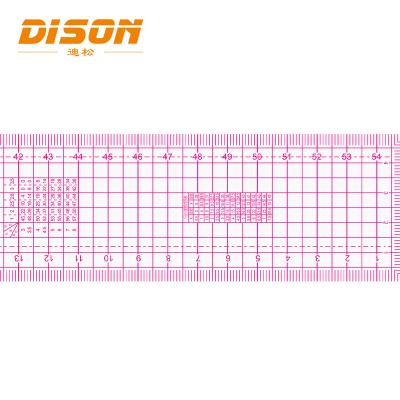 China Garment Shops Garment Multi-fuction Ruler Evaluating Ruler For Fashion Design 2560A French Curve Ruler Flexible Sewing Tailor for sale