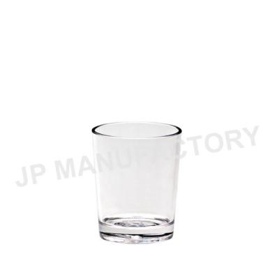 China Bestselling 4oz Occasional Small Plastic Cup Unbreakable & Dishwasher Safe Polycarbonate Straight Glass for sale