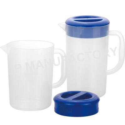 China Hot Sale 1.8L Clear PP Plastic Stocked Water Jug Juice Jug For Wholesale for sale