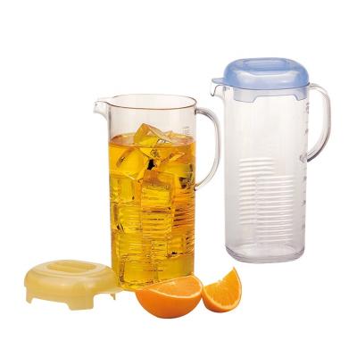 China 1.3L San Stocked Plastic San Milk Jug Covered Lid Juice Jug For Wholesale for sale