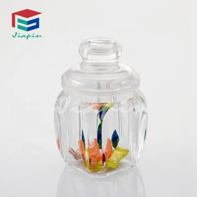 China Large Square Unbreakable Acrylic Containers Stored Around 340ml Plastic Container For Liquid Storage With High Quality for sale