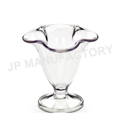 China CLASSIC hot sale glass plastic fruit bowl of dessert ice cream cup for wholesale for sale