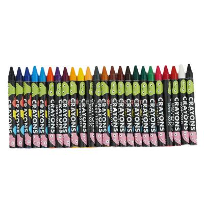 China Custom Crayons Safe for Kids Children Wax Crayons Coloring Beeswax Crayons Set for Coloring Book for sale