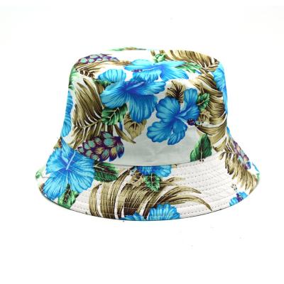 China 2330 Striped Versatile Leisure Printing Double Sided Fisherman Hat Outdoor Tourism Printed Reversible Bucket Hat for sale