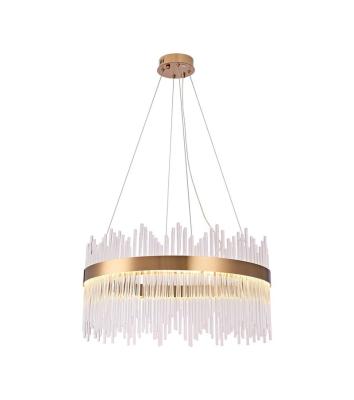 China Factory direct sale 600mm new modern style living room lighting home fancy light crystal chandelier hanging lights for sale