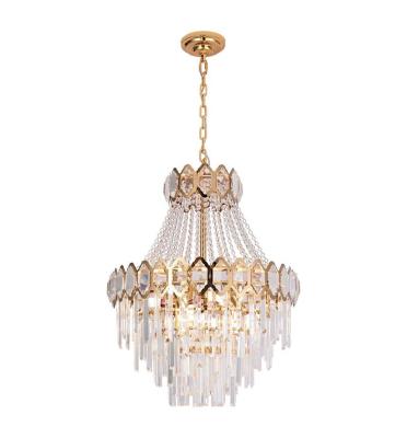 China Wholesale Price Factory Wholesale Price Ceiling Lighting Modern Decorative Switch Control Crystal Chandelier for sale