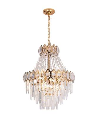 China Wholesale Price Modern Cheap Ceiling Decorative Ignition Switch On Control Living Room Crystal Chandelier for sale