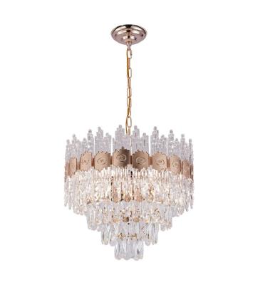 China Modern Best Selling Wholesale Chinese Design Living Room Interior Decoration High End Durable Crystal Chandelier for sale