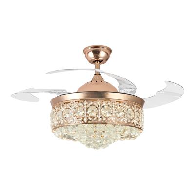 China Modern Hot Selling Modern Energy Saving LED Ceiling Light Luxury Silent Light with Fan Remote Control Light for sale